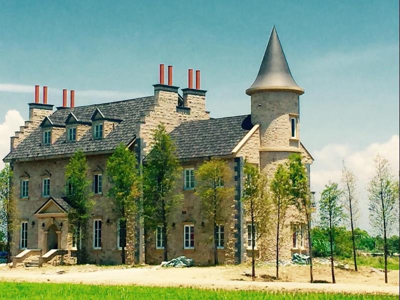 法國小古堡- 包棟-Chateau De France Уцзе Экстерьер фото